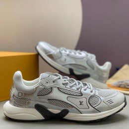 [홍콩명품.LOUIS VUITTON] 루이비통 25SS 로고 남여 OLYMPIA 스니커즈 운동화 (실버), SE5337, PMD, 명품스니커즈,운동화,구두,로퍼,하이탑,신발