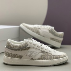 [가격문의][홍콩명품.GIVENCHY] 지방시 25SS 로고 로우탑 스니커즈 운동화 (화이트-그레이), SE5337, PMD, 명품스니커즈,운동화,구두,로퍼,하이탑,신발