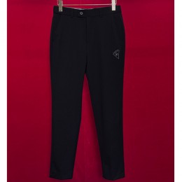[홍콩명품.LOUIS VUITTON] 루이비통 25SS 로고 자수 정장 팬츠 바지 (블랙), BM21746, SAM, 레플리카의류,미러급사이트