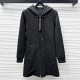 [홍콩명품.LOUIS VUITTON] 루이비통 25SS 로고 모노그램 여성 후드 집업 원피스 (블랙), BM21814, COCO, 레플리카의류,미러급사이트