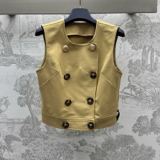 [가격문의][홍콩명품.LOUIS VUITTON] 루이비통 25SS 로고 여성 슬리브리스 자켓 (베이지), BM21815, COCO, 레플리카의류,미러급사이트