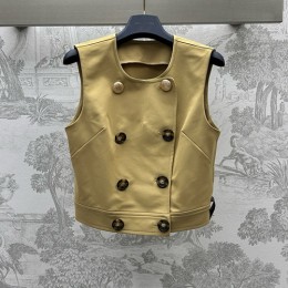 [홍콩명품.LOUIS VUITTON] 루이비통 25SS 로고 여성 슬리브리스 자켓 (베이지), BM21815, COCO, 레플리카의류,미러급사이트