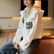 [홍콩명품,Christian Dior] 디올 25SS 로고 여성 MISS DIOR 쇼트 후드 자켓 (화이트), BM21822, COCO, 레플리카의류,미러급사이트