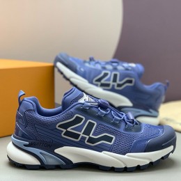 [가격문의][홍콩명품.LOUIS VUITTON] 루이비통 25SS 로고 RUNNER TATIC 스니커즈 운동화 (블루), SE5338, PMD, 명품스니커즈,운동화,구두,로퍼,하이탑,신발