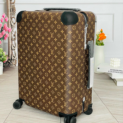 [홍콩명품.LOUIS VUITTON] 루이비통 25SS 로고 모노그램 레더 호라이즌55 캐리어 (브라운), CR133, B4, 홍콩명품쇼핑몰,무브타임,악세사리,잡화,생활용품