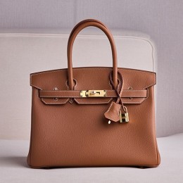 [홍콩명품.Hermes] 에르메스 25SS 로고 Birkin30 토트백 핸드백 (브라운-금장), BGM5057, BDA, 홍콩명품가방,명품쇼핑몰,크로스백,핸드백,구매대행