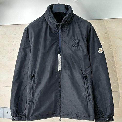 [홍콩명품.MONCLER] 몽클레어 25SS 로고 바람막이 자켓 (블랙), BM21841, KB, 레플리카의류,미러급사이트