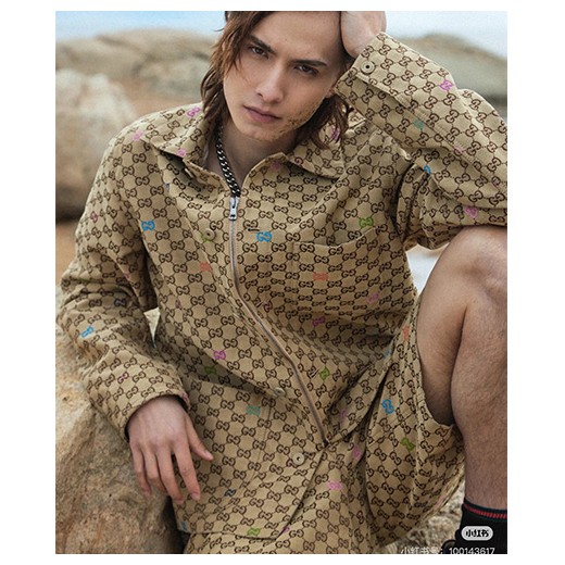 [홍콩명품.Gucci] 구찌 25SS 로고 GG 패브릭 재킷 833305ZAS81 2137, BM21847, KB, 레플리카의류,미러급사이트
