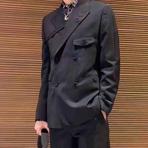 [홍콩명품,Christian Dior] 디올 25SS 로고 마크 정장 수트 자켓 (블랙), BM21861, KB, 레플리카의류,미러급사이트