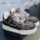 [홍콩명품.LOUIS VUITTON] 루이비통 25SS 로고 남여 다미에 트레이너 MAXI 스니커즈 운동화 (브라운), SE5436, S3, 명품스니커즈,운동화,구두,로퍼,하이탑,신발