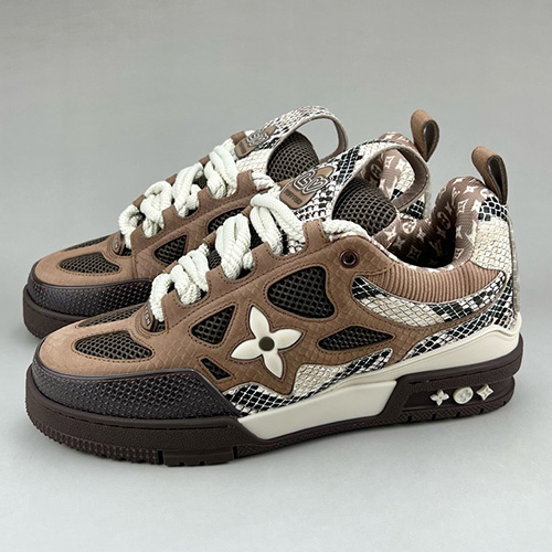 [홍콩명품.LOUIS VUITTON] 루이비통 25SS 로고 남여 SKATE 스니커즈 운동화 (브라운), SE5448, S3, 명품스니커즈,운동화,구두,로퍼,하이탑,신발