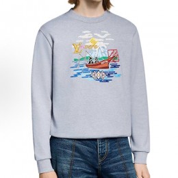 [홍콩명품.LOUIS VUITTON] 루이비통 25SS 로고 엠브로이더드 스웨트셔츠 남성 맨투맨 1AIMM7, BM22022, KK, 레플리카의류,미러급사이트