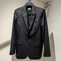 [홍콩명품.YSL] 입생로랑 25SS 로고 정장 수트 자켓 (블랙), BM22086, TOM, 레플리카의류,미러급사이트