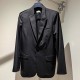 [홍콩명품.YSL] 입생로랑 25SS 로고 정장 수트 자켓 (블랙), BM22086, TOM, 레플리카의류,미러급사이트