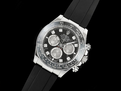 [홍콩명품시계.ROLEX] 로렉스 롤렉스 데이토나 126519 크로노그래프 블랙/실버 다이아몬드 다이얼