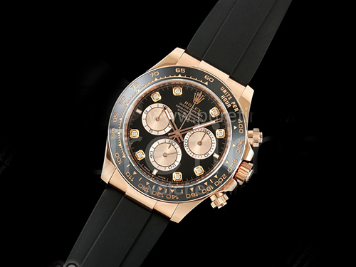 [홍콩명품시계.ROLEX] 로렉스 롤렉스 데이토나 126519 크로노그래프 블랙/로즈골드 다이아몬드 다이얼