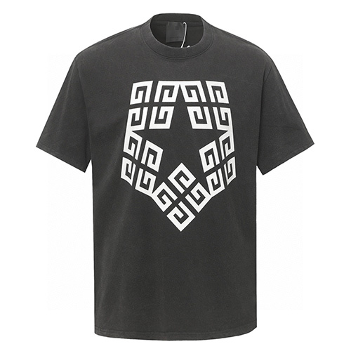 [홍콩명품.GIVENCHY] 지방시 25SS 로고 프린트 반팔 티셔츠 (블랙), BM22235, S1F, 레플리카의류,미러급사이트