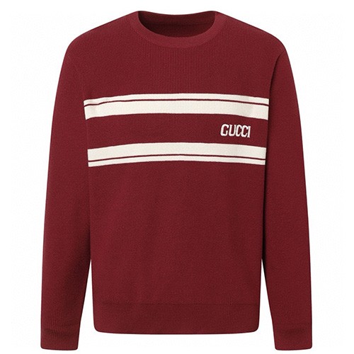 [홍콩명품.Gucci] 구찌 25SS 로고 자수 니트 스웨터 (2컬러), BM22245, S1F, 레플리카의류,미러급사이트