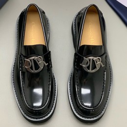 [홍콩명품,Christian Dior] 디올 25SS 로고 레더 가죽 구두 워커 (블랙), SE5463, PMD, 명품스니커즈,운동화,구두,로퍼,하이탑,신발