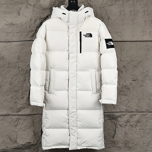 [홍콩명품.THE NORTH FACE] 노스페이스 25SS 로고 자수 구스다운 후드 롱패딩 자켓 (2컬러), BM22356, KK, 레플리카의류,미러급사이트