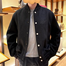 [홍콩명품.LOUIS VUITTON] 루이비통 25SS 로고 바시티 자켓 (다크그레이), BM22370, SS, 레플리카의류,미러급사이트
