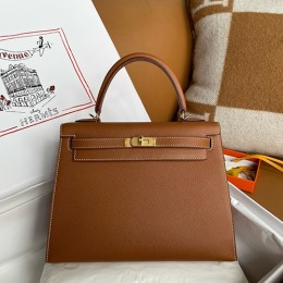 [홍콩명품.Hermes] 에르메스 25SS 로고 Kelly 25 토트백 핸드백 (브라운-금장), BGM5205, 홍콩명품가방,명품쇼핑몰,크로스백,핸드백,구매대행