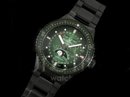 [홍콩명품시계. BLANCPAIN] 블랑팡 피프티 패덤스 5054 그린 세라믹 데이데이트 문페이즈 그린 다이얼