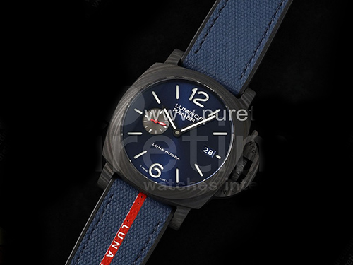 [홍콩명품시계.PANERAI] 파네라이 팸1529 Luna Rossa Carbotech 블루 다이얼