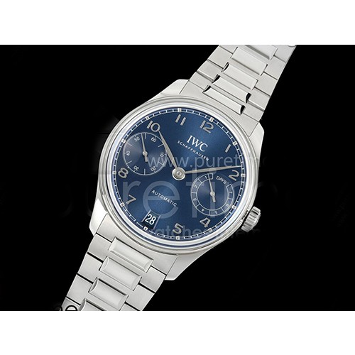 [홍콩명품시계.IWC] 아이더블유씨 포르투기스 오토매틱 42mm 블루 다이얼
