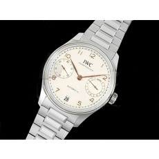 [홍콩명품시계.IWC] 아이더블유씨 포르투기스 오토매틱 42mm 화이트/로즈골드 다이얼