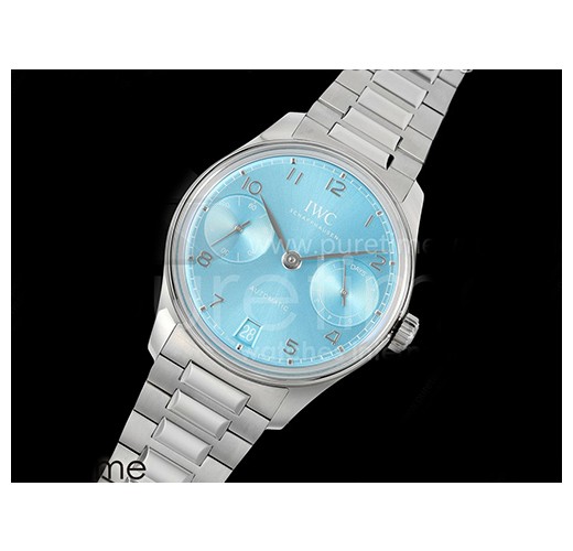 [홍콩명품시계.IWC] 아이더블유씨 포르투기스 오토매틱 42mm 아이스블루 다이얼