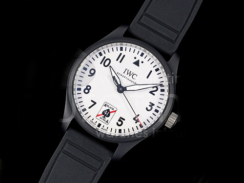 [홍콩명품시계.IWC] 아이더블유씨 파일럿 41mm Black Aces IW326905 화이트 다이얼