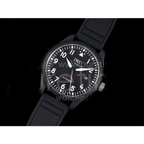 [홍콩명품시계.IWC] 아이더블유씨 파일럿 41mm 탑건 IW326906 블랙 다이얼