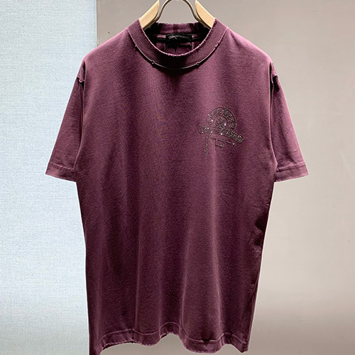 [홍콩명품.Chrome Hearts] 크롬하츠 25SS 로고 빈티지 반팔 티셔츠 (3컬러), BM22526, G5, 레플리카의류,미러급사이트