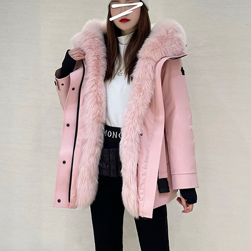 [홍콩명품.MONCLER] 몽클레어 25SS 로고 여성 구스다운 후드 파카 자켓 (3컬러), BM22624, KSM, 레플리카의류,미러급사이트