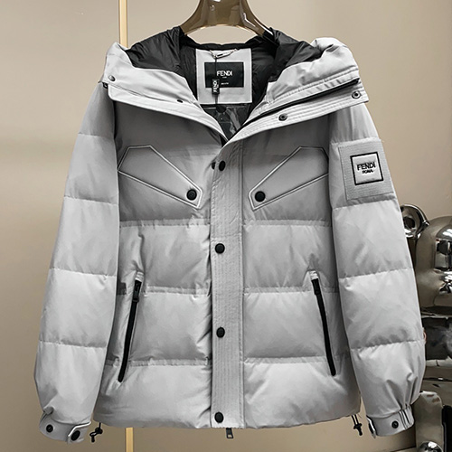 [홍콩명품,FENDI] 펜디 25SS 로고 구스다운 후드 패딩 자켓 (2컬러), BM22664, KSM, 레플리카의류,미러급사이트