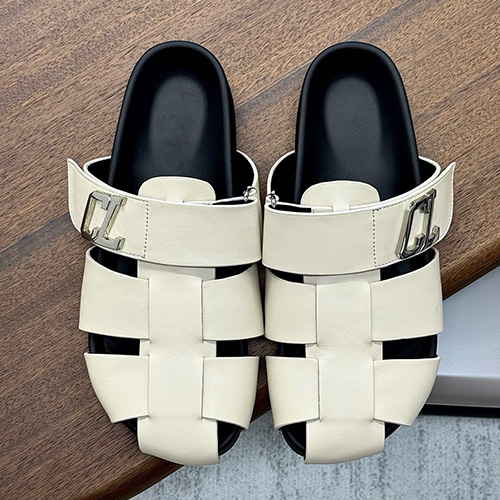 [홍콩명품.Christian Louboutin] 크리스챤루부탱 25SS 로고 레더 가죽 샌들 슬리퍼 (7컬러), SE5691, S3, 명품스니커즈,운동화,구두,로퍼,하이탑,신발