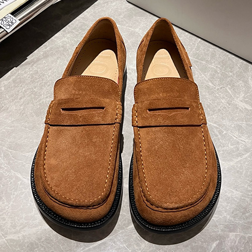 [홍콩명품.LOEWE] 로에베 25SS 로고 레더 가죽 구두 로퍼 (2컬러), SE5695, S3, 명품스니커즈,운동화,구두,로퍼,하이탑,신발