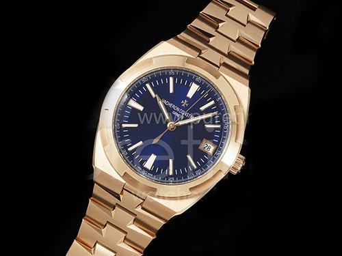 [홍콩명품시계.VACHERON CONSTANTIN] 바쉐론콘스탄틴 오버시스 4500V 로즈골드 블루 다이얼