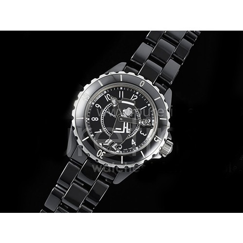 [홍콩명품.CHANEL] 샤넬 J13 38mm 블랙 세라믹 베젤 블랙 코코 다이얼