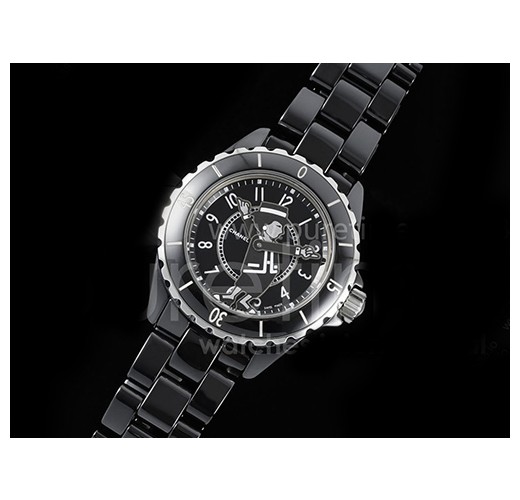 [홍콩명품.CHANEL] 샤넬 J13 38mm 블랙 세라믹 베젤 블랙 코코 다이얼
