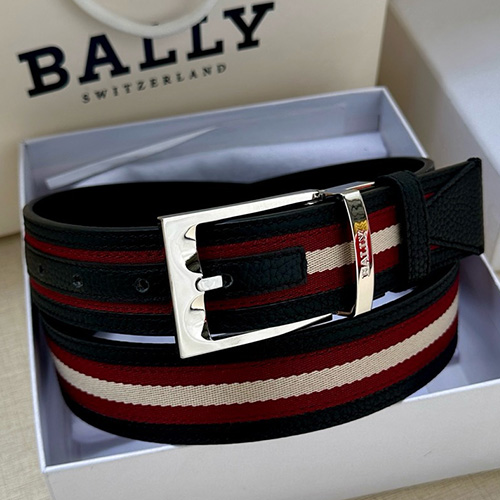 [홍콩명품.BALLY] 발리 25SS 로고 레더 가죽 벨트 (블랙), 3.4cm, BT1454, 명품레플리카,인터넷쇼핑몰,남자명품,해외직구