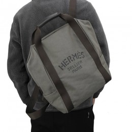 [홍콩명품.Hermes] 에르메스 25SS 로고 GROOM 백팩 (그레이), BGM5237, H3, 홍콩명품가방,명품쇼핑몰,크로스백,핸드백,구매대행