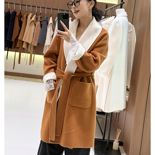 [홍콩명품.Loro Piana] 로로피아나 25SS 로고 여성 롱코트 (2컬러), BM22845, TOM, 레플리카의류,미러급사이트