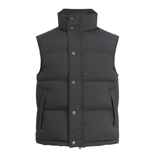 [홍콩명품.Chrome Hearts] 크롬하츠 25SS 로고 다운 패딩 조끼 베스트 (블랙), BM23014, KK, 레플리카의류,미러급사이트