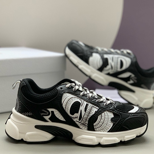 [홍콩명품,Christian Dior] 디올 25SS 로고 남여 CHRONO 스니커즈 운동화 (블랙), SE5804, PMD, 명품스니커즈,운동화,구두,로퍼,하이탑,신발