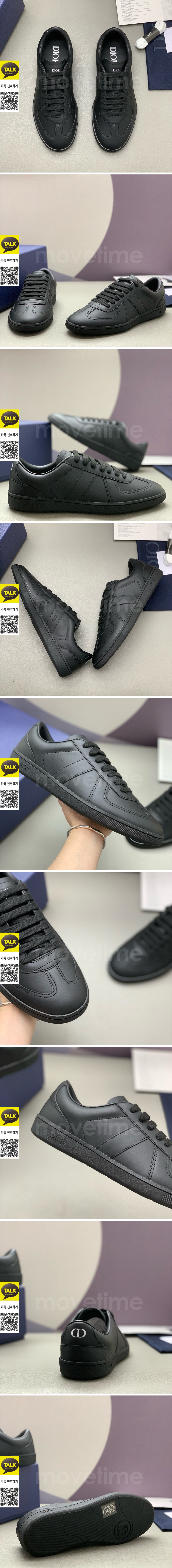 [홍콩명품,Christian Dior] 디올 25SS 로고 남여 레더 가죽 스니커즈 운동화 (블랙), SE5805, PMD, 명품스니커즈,운동화,구두,로퍼,하이탑,신발