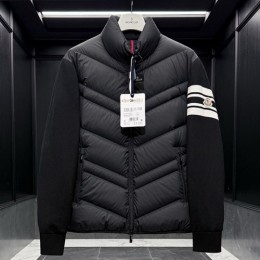 [홍콩명품.MONCLER] 몽클레어 25SS 로고 구스다운 레이어드 패딩 자켓 (2컬러), BM23111, KSM, 레플리카의류,미러급사이트