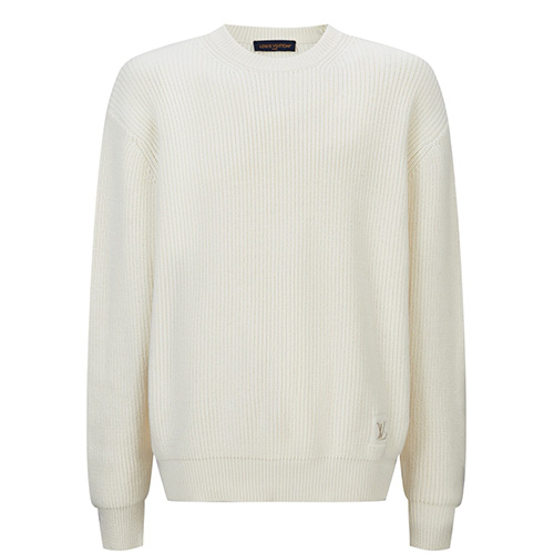 [홍콩명품.LOUIS VUITTON] 루이비통 25SS 로고 니트 스웨터 1AIK01 (아이보리), BM23156, JL, 레플리카의류,미러급사이트