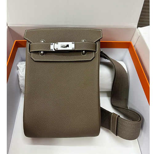 [홍콩명품.Hermes] 에르메스 25SS 로고 Hac a dos 토트백 크로스백 (브라운-은장), BGM5292, 홍콩명품가방,명품쇼핑몰,크로스백,핸드백,구매대행